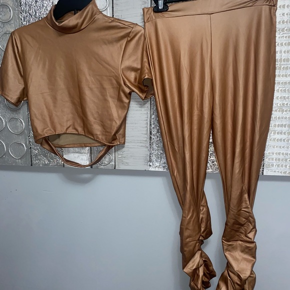 Latex pants set - Picture 3 of 7